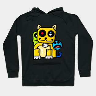 Robot cat Hoodie